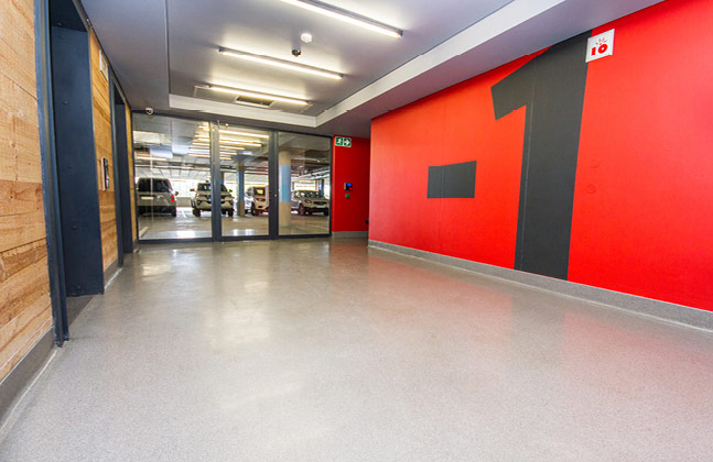 Vibrant Floors Infuse RCL Foods’ New Office with Colour