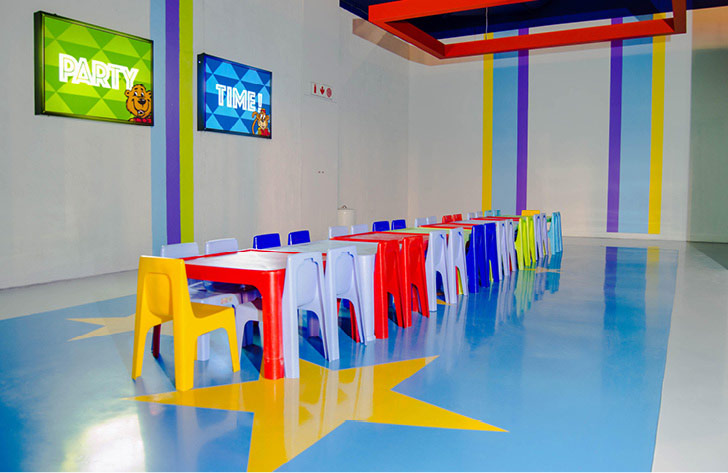 Colourful and creative flooring