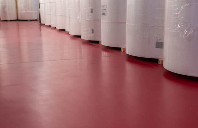 L’il Masters’ New Factory Floor Combines Colour with Cleanliness