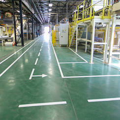 High Performance Peran STB System Flooring in Green