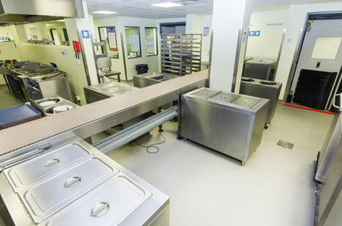 Ultra Modern Hospital Installs Ultra Hygienic Kitchen Floors